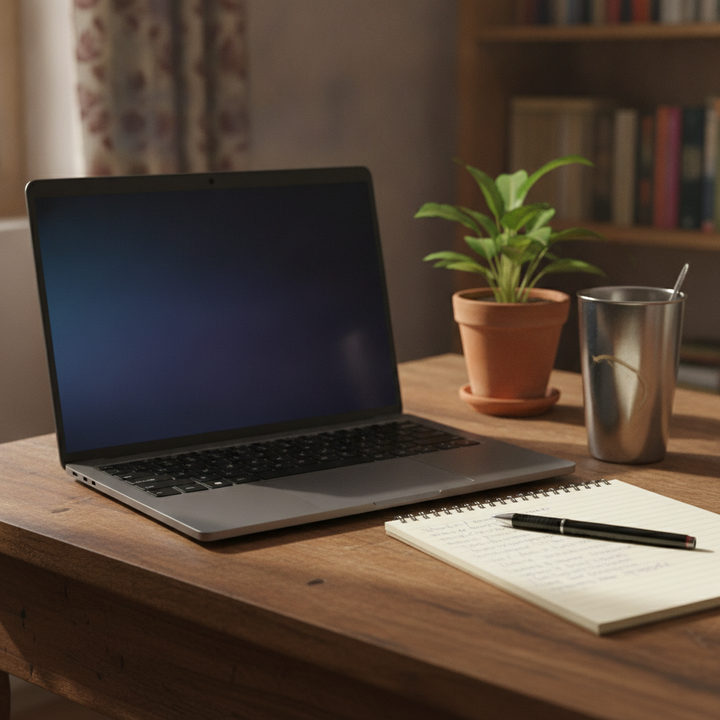 Infographic comparing Chromebook, PrimeOS Primebook, refurbished Windows laptop and new budget Windows laptop options under 20000 rupees in India